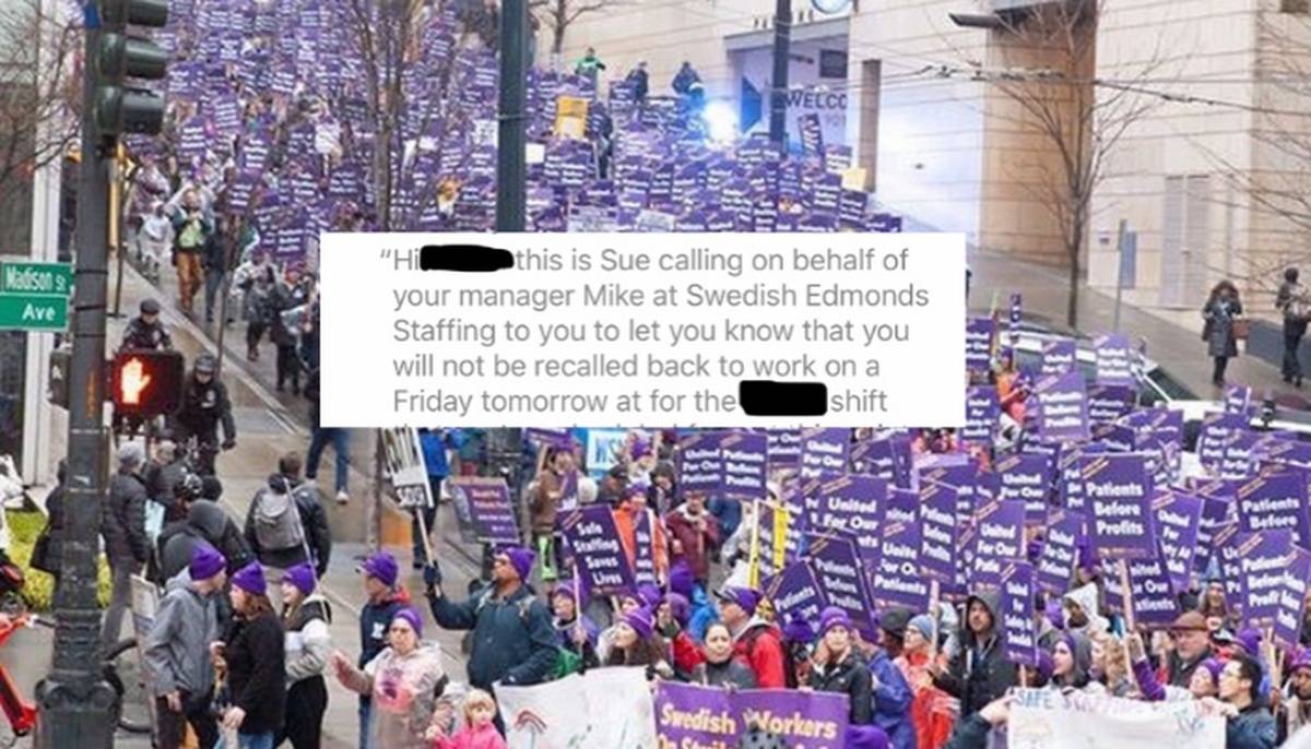 Seattle Nurses Report Illegal Lockouts at Swedish Hospitals As Strike Ends
