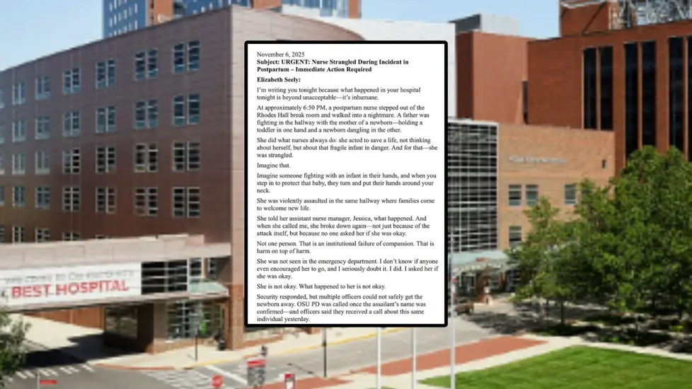 Union Says Nurse Was Strangled While Protecting Newborn Baby, Demands Action