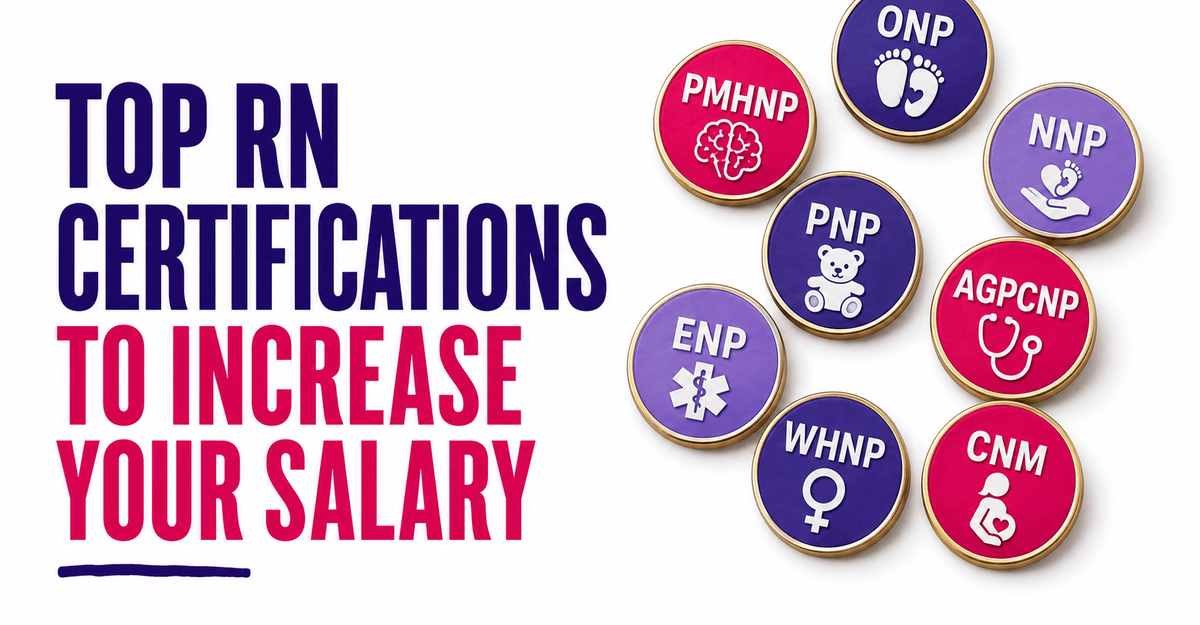 Top 20 RN Certifications to Increase Your Salary