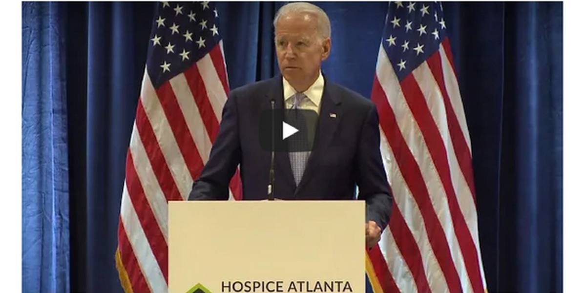 Joe Biden Thanks Hospice Nurses Who Cared For His Family