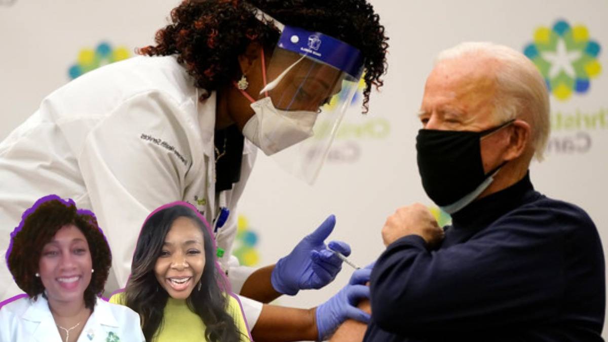 Nurse Who Vaccinated President-Elect Joe Biden Says, "It Was an Honor"