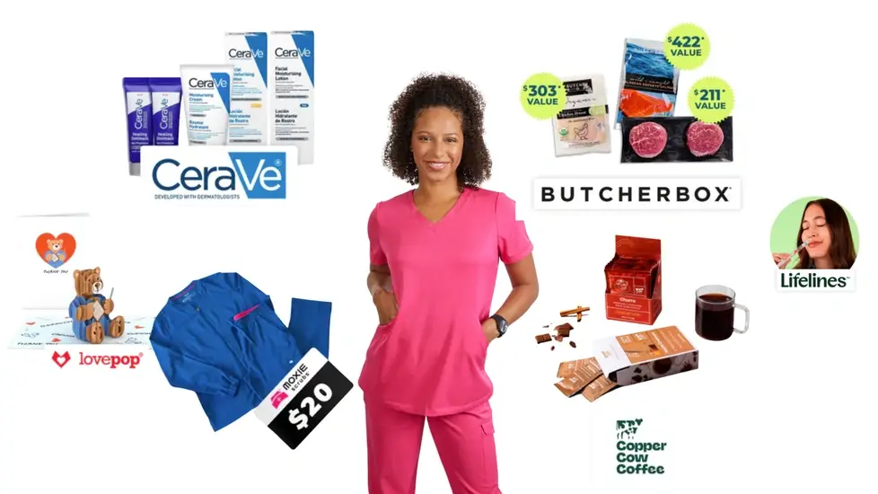 10K Nurses Get FREE Coffee & CeraVe Skincare & $20 Off Moxie Scrubs - Claim Yours!