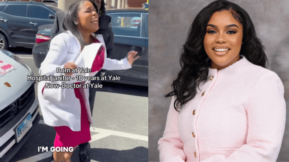 Shay Taylor-Allen from janitor to doctor at Yale