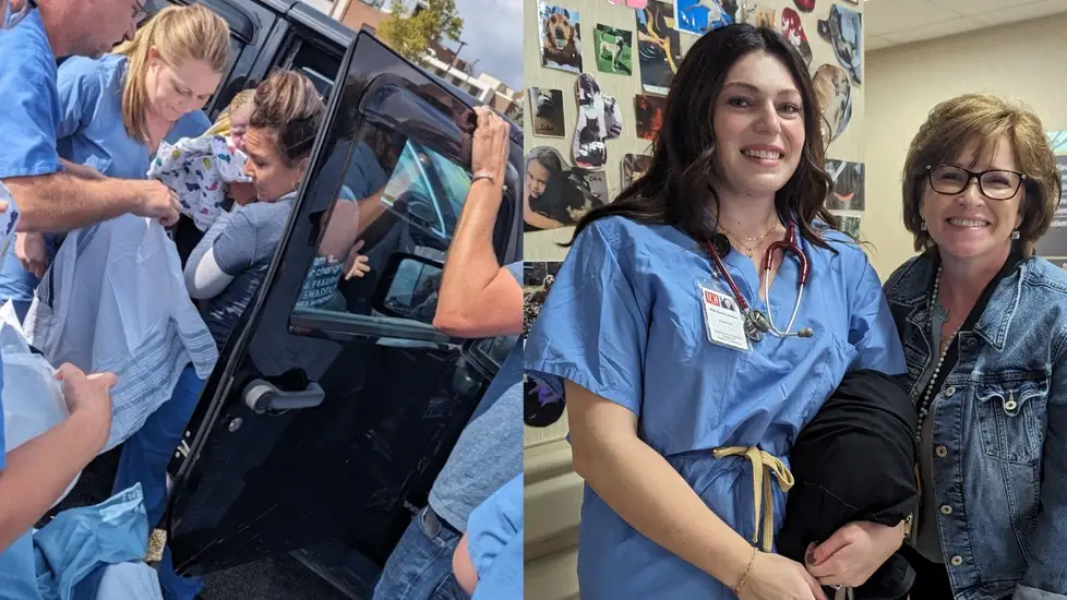 Nursing Student Just Weeks Into Program Helps Deliver Baby in Hospital Parking Lot