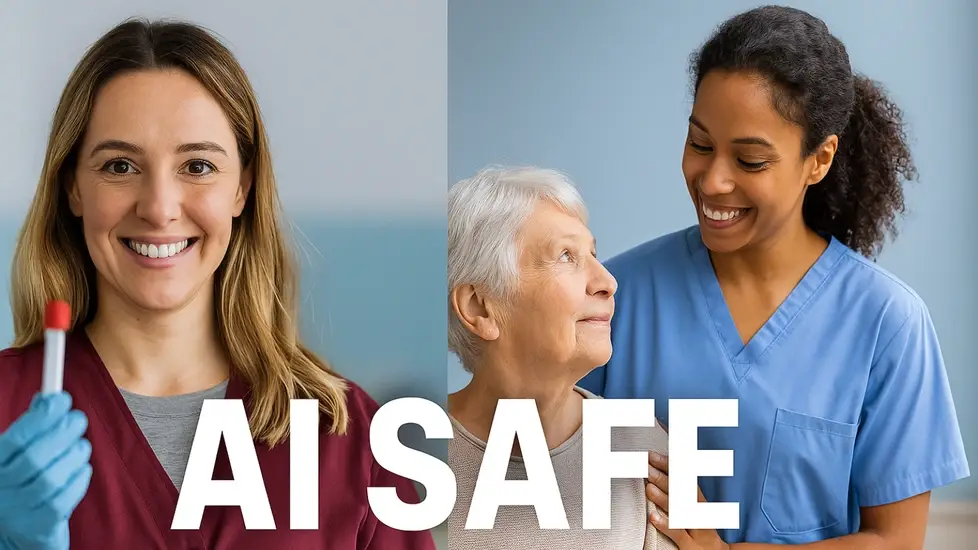 Nursing Assistants, Phlebotomists Top AI-Proof Jobs—See Who’s Safe (and Who’s Not)