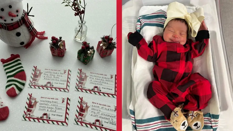 NICU Nurses Help Preemie Babies Write Letters to Santa for Their First Christmas