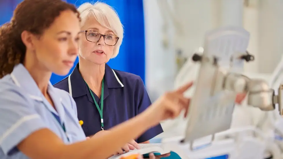 instructor teaching at rn to bsn program