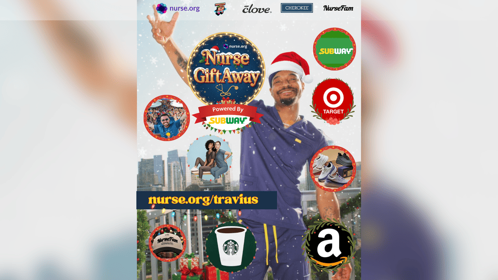 Travius' Nurse Holiday Giveaway is Here – And It's All Month Long!