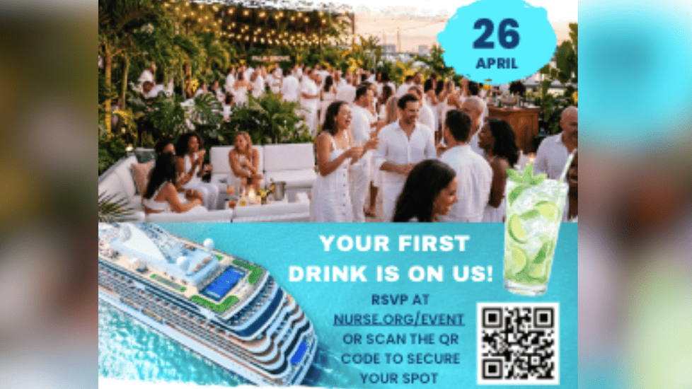 You're Invited: Pre-Sail Happy Hour Presented By Clove and Nurse.org