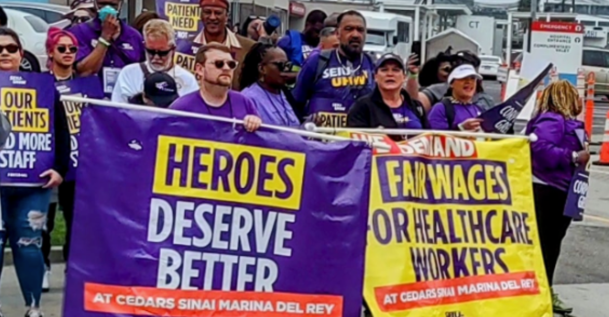 98 of Nurses at Cedars Sinai Marina Del Rey Vote To Strike