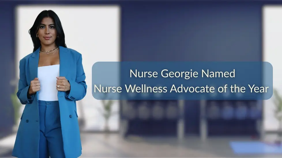 Nurse Georgie Named Wellness Advocate of The Year By Nurse.org