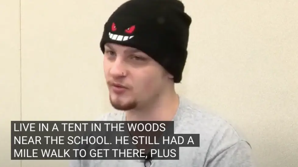 Why This Student Had To Live In a Tent To Attend School and Became a Nurse's Aide