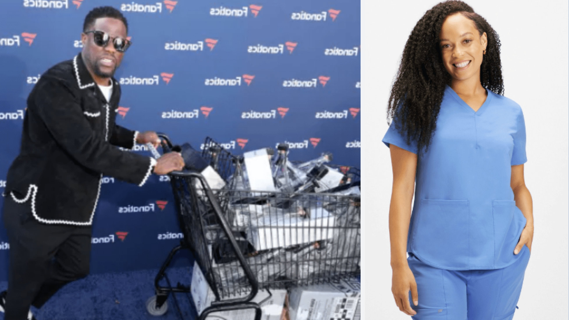 Fabletics Scrubs Line Launches With Kevin Hart Giveaway