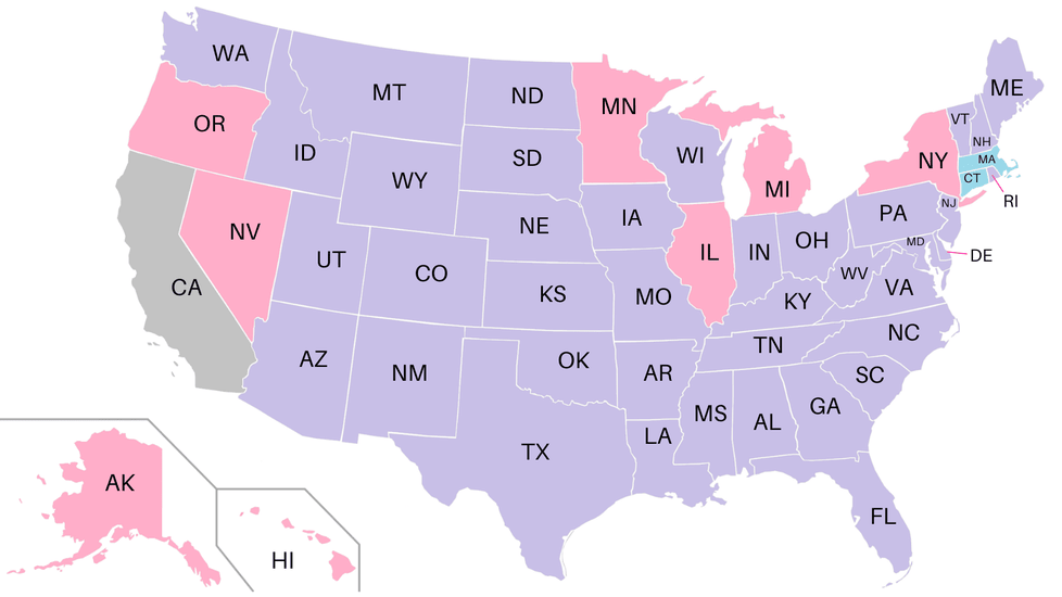 Compact Nursing States List 2023 Licensure Map 58 OFF
