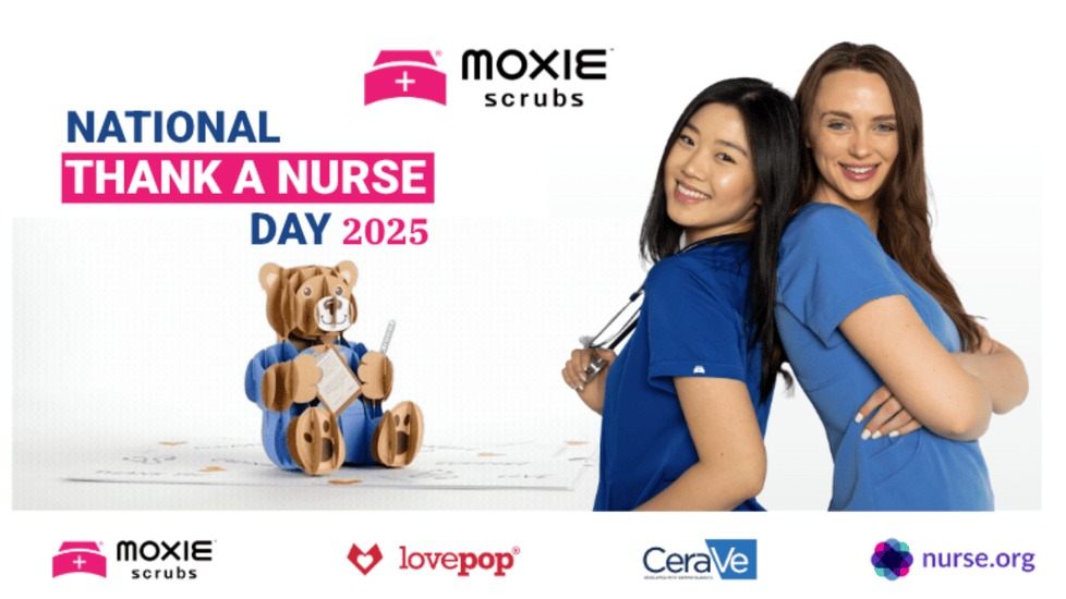 Moxie Scrubs’ “Thank a Nurse Day” Brings Lots of Love and Free Gifts To Nurses