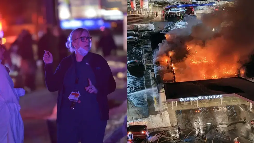 Nurses Help Save 77 Patients After Hospital Roof Fire Sparks Emergency Evacuation