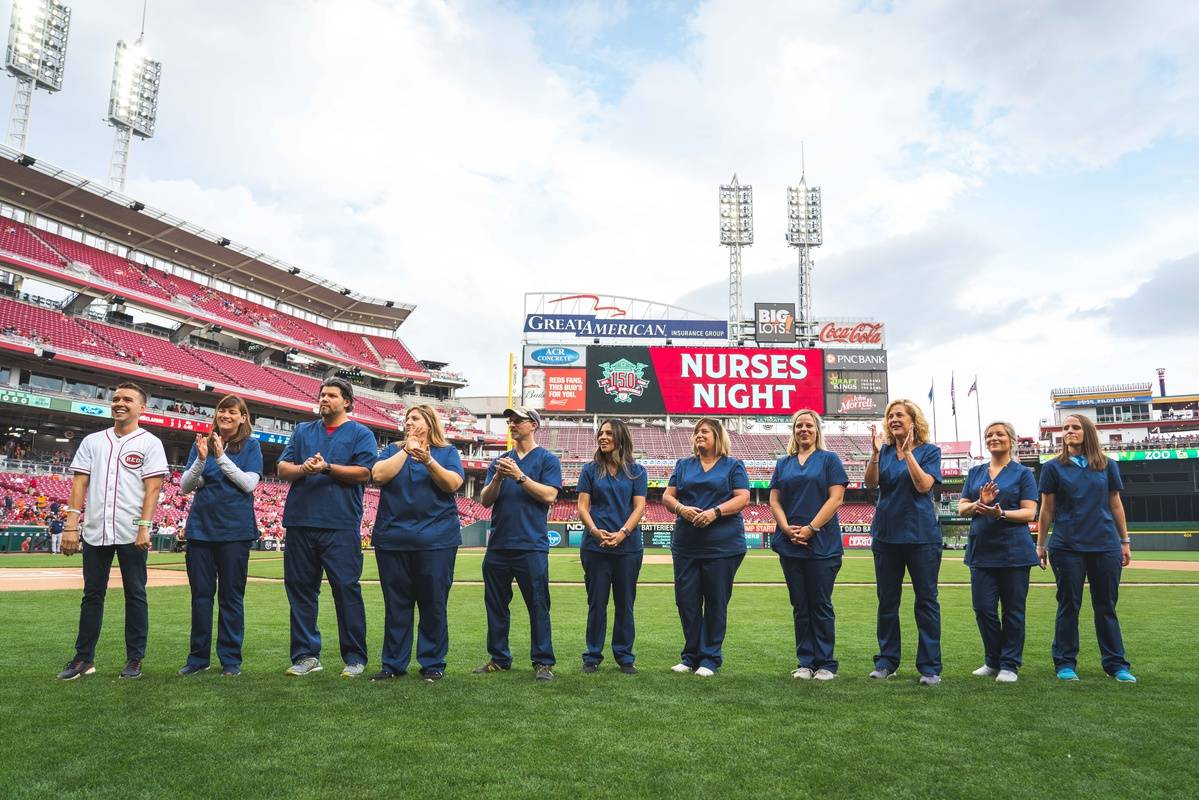 Cincinnati Reds Nurse Night 2019