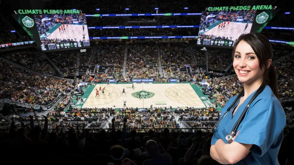 Nurse Appreciation with the Seattle Storm 2025