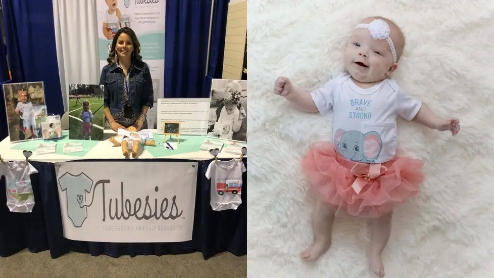 Pediatric Nurse Invents Genius Onesie For Tube-Fed Infants