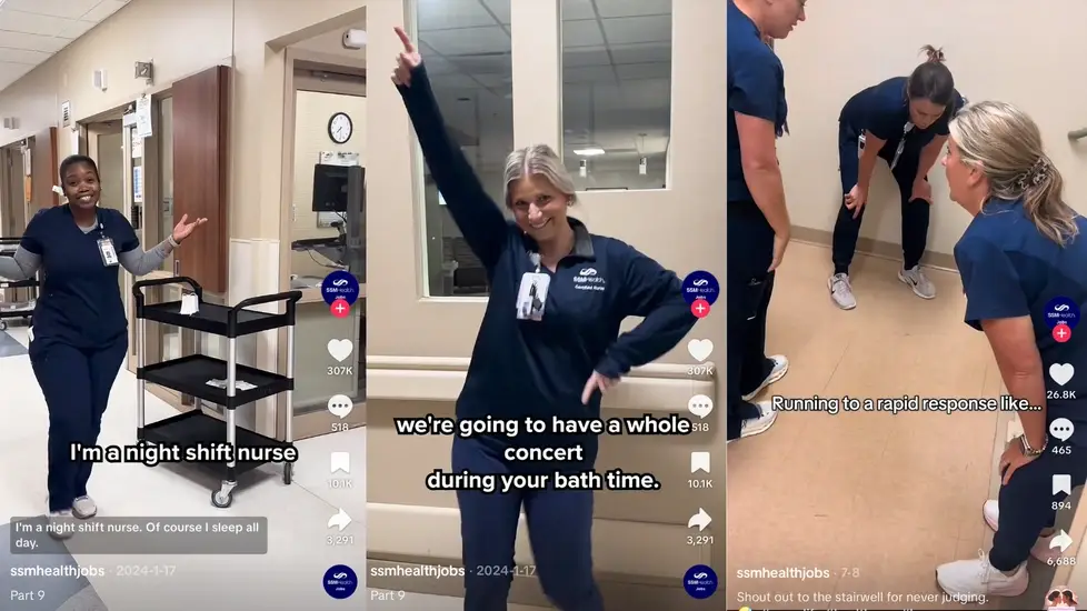SSM Health’s Nurse Influencers Are Filling Jobs Faster — and Going Viral Doing It