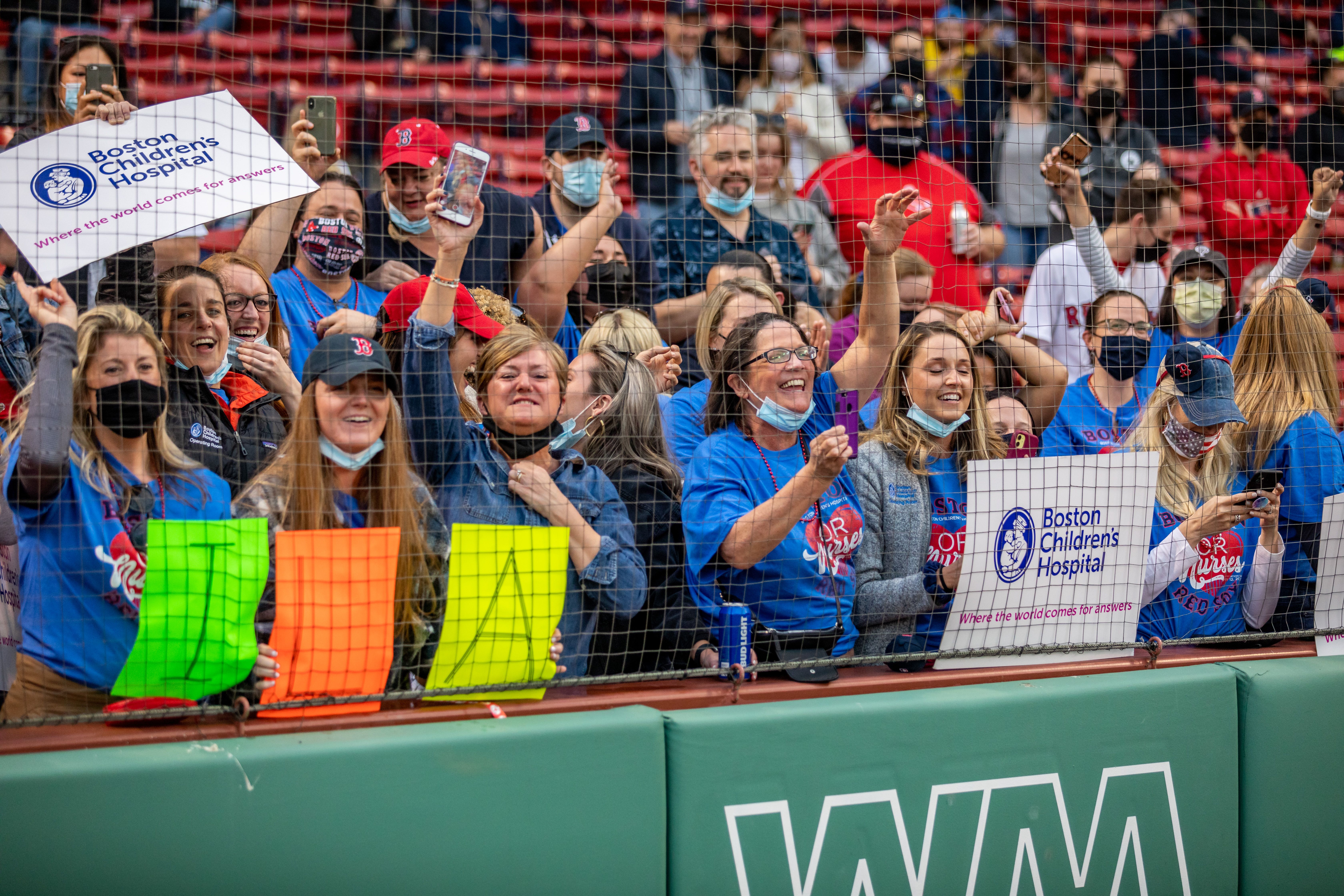 Red Sox Nurse Night 2021 Was Epic - Watch the Video Now!