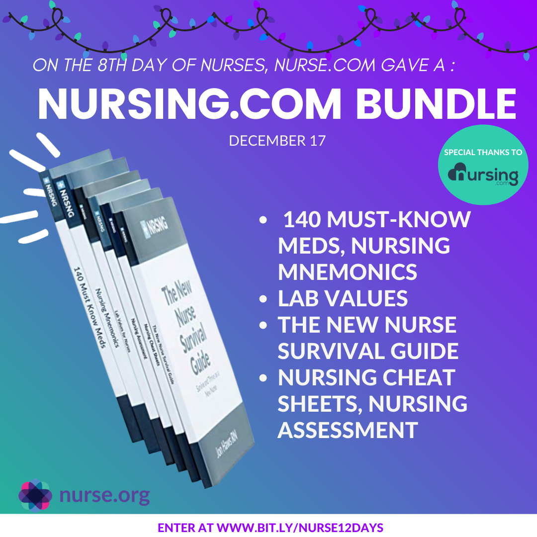 12 Days of Nurses Freebies & Giveaways December 2021