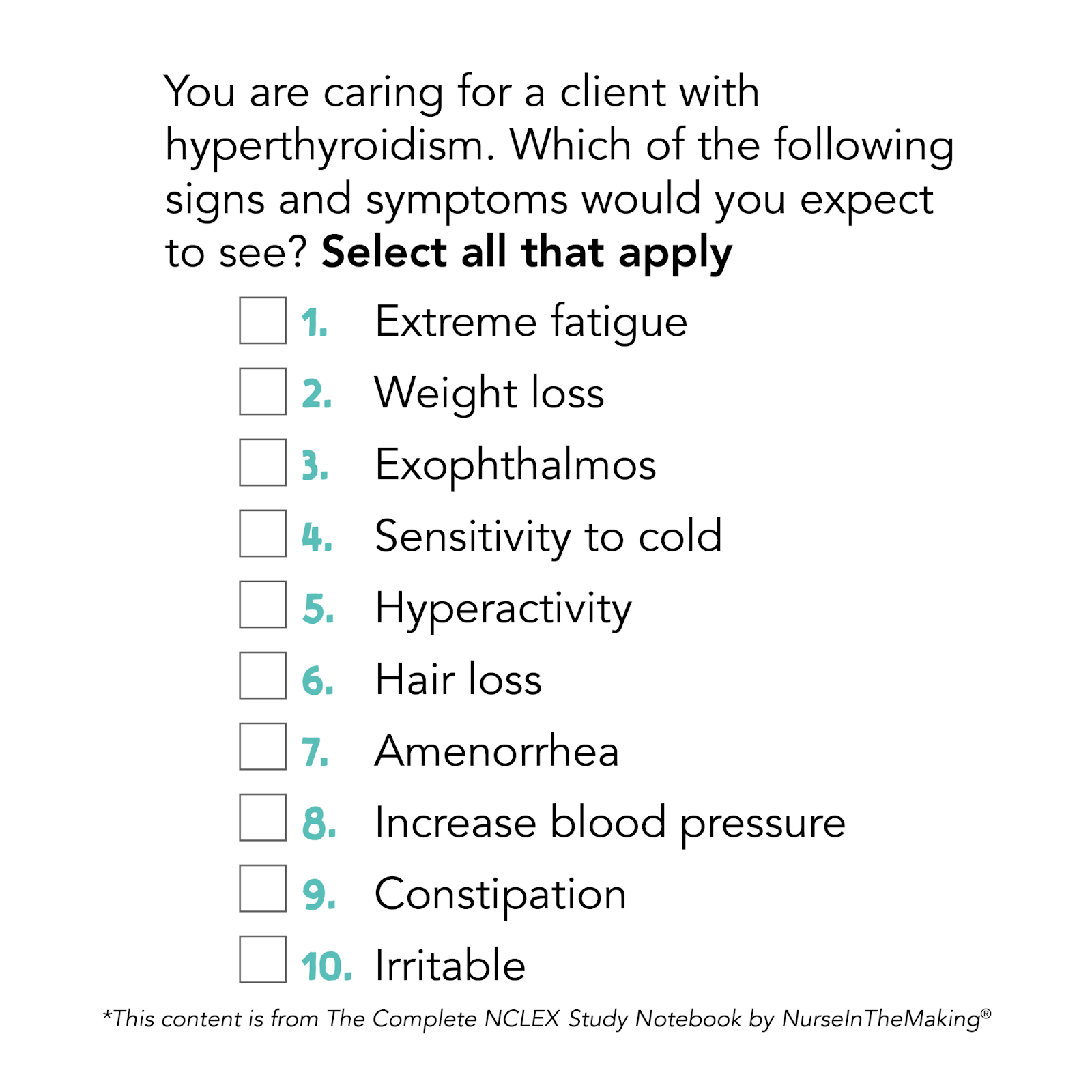 Printable Nclex Practice Questions Prntbl ieolayaherrera edu co